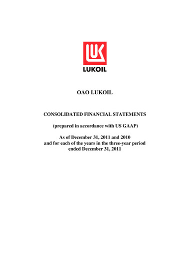 Thumbnail Lukoil Financial Statement 2011