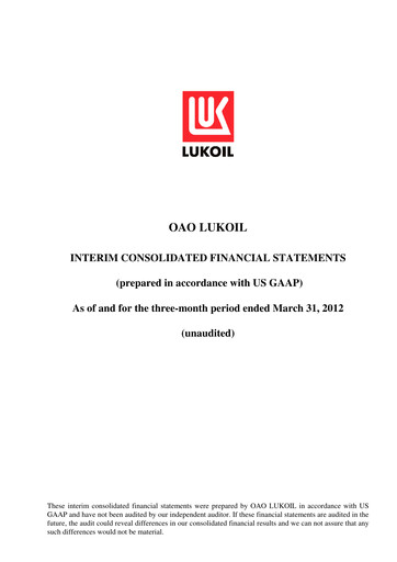 Thumbnail Lukoil Financial Statement 2012-q1