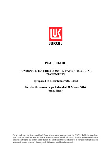 Thumbnail Lukoil Financial Statement 2016-q1