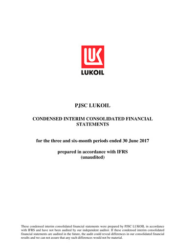 Thumbnail Lukoil Financial Statement 2017-h1