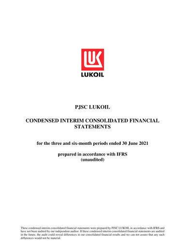 Thumbnail Lukoil Financial Statement 2021-h1