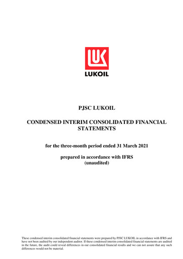 Thumbnail Lukoil Financial Statement 2021-q1