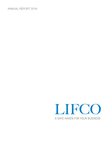 Miniature Lifco
 Rapport annuel 2018