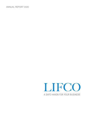 Miniature Lifco
 Rapport annuel 2020