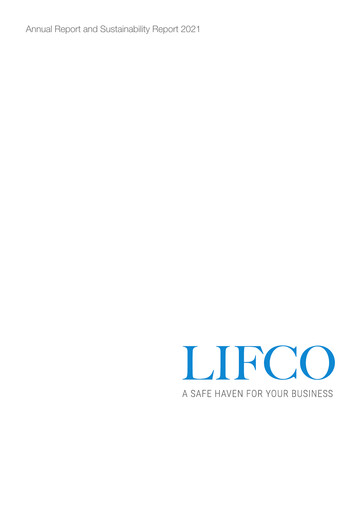 Miniature Lifco
 Rapport annuel 2021