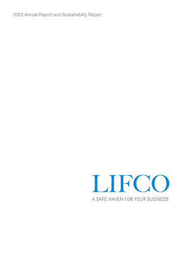 Miniature Lifco
 Rapport annuel 2023