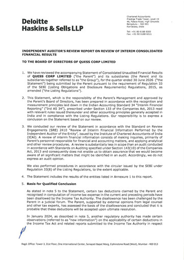 Miniature Quess Rapport trimestriel 2026-q1