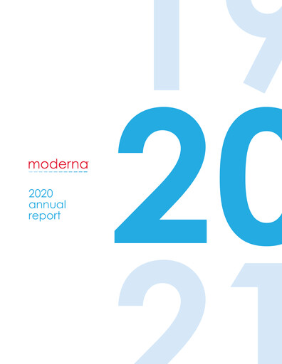 Vorschaubild Moderna
 Jahresbericht 2020