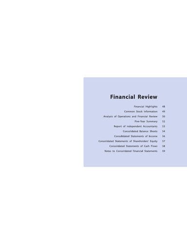 Thumbnail Nintendo
 Financial Statement 2003