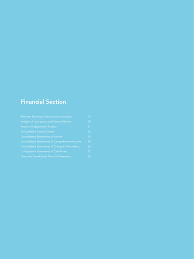 Thumbnail Nintendo
 Financial Statement 2011