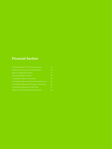 Thumbnail Nintendo
 Financial Statement 2012