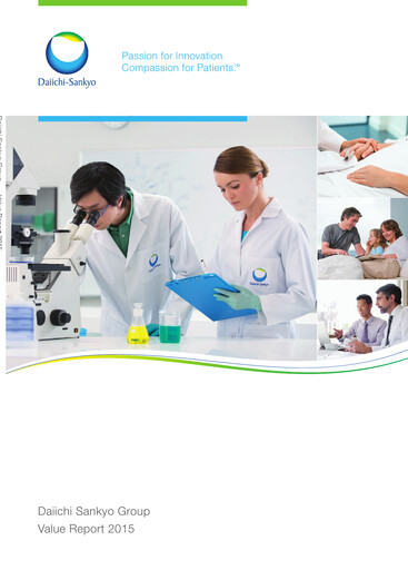 Miniature Daiichi Sankyō Rapport annuel 2015