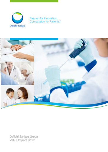 Miniature Daiichi Sankyō Rapport annuel 2017