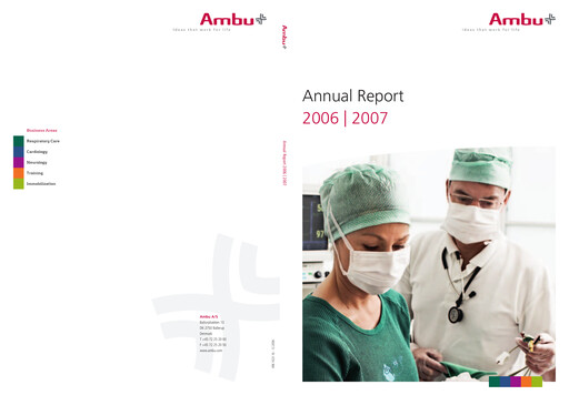 Thumbnail Ambu Annual Report 2006-2007