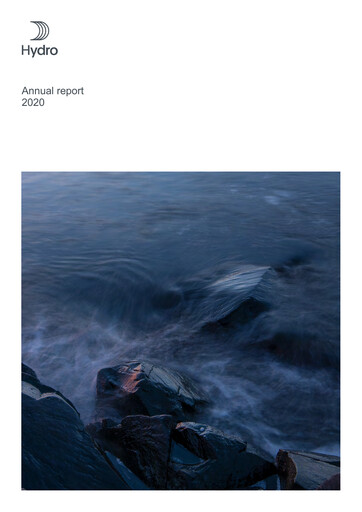 Thumbnail Norsk Hydro
 Annual Report 2020