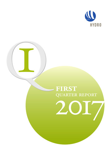 Thumbnail Norsk Hydro
 Quarterly Report 2017-q1
