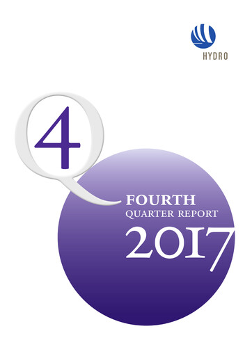 Thumbnail Norsk Hydro
 Quarterly Report 2017-q4