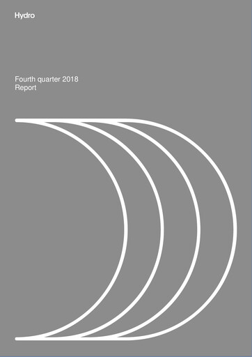Thumbnail Norsk Hydro
 Quarterly Report 2018-q4