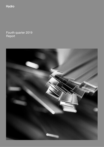 Thumbnail Norsk Hydro
 Quarterly Report 2019-q4