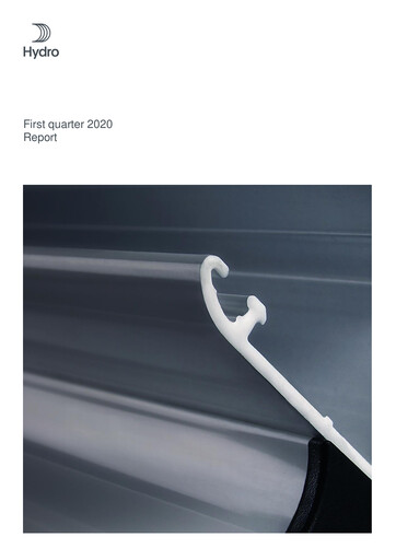 Thumbnail Norsk Hydro
 Quarterly Report 2020-q1