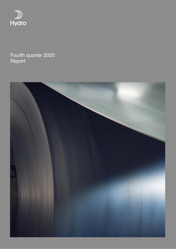 Thumbnail Norsk Hydro
 Quarterly Report 2020-q4