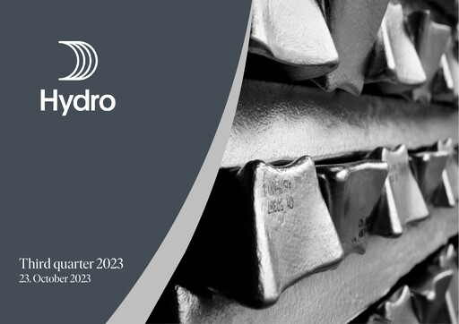 Thumbnail Norsk Hydro
 Quarterly Report 2023-q3