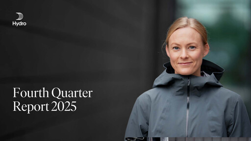 Thumbnail Norsk Hydro
 Quarterly Report 2025-q4