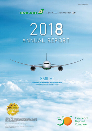 Miniature EVA Air
 Rapport annuel 2018