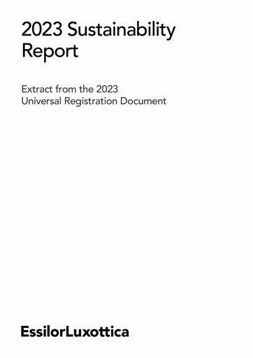 Thumbnail EssilorLuxottica Sustainability Report 2023