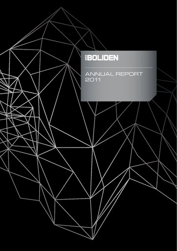 Thumbnail Boliden Annual Report 2011