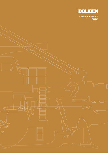 Thumbnail Boliden Annual Report 2012