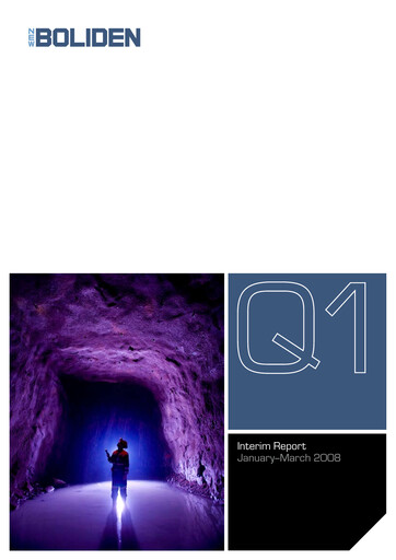 Thumbnail Boliden Quarterly Report 2008-q1