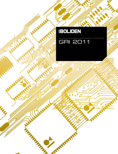 Thumbnail Boliden Sustainability Report 2011