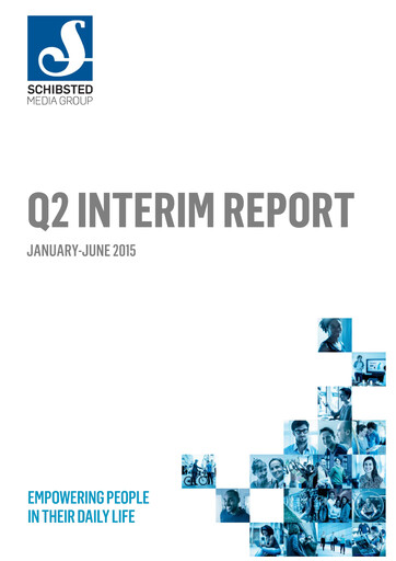 Thumbnail Schibsted Quarterly Report 2015-q2