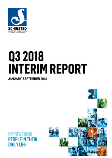 Thumbnail Schibsted Quarterly Report 2018-q3