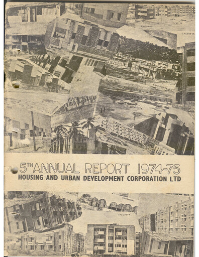 Thumbnail Hudco Annual Report 1974-1975
