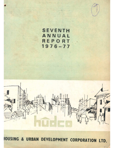 Thumbnail Hudco Annual Report 1976-1977