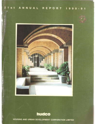 Thumbnail Hudco Annual Report 1990-1991
