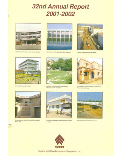 Thumbnail Hudco Annual Report 2001-2002