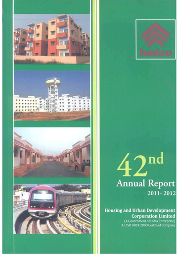 Thumbnail Hudco Annual Report 2011-2012