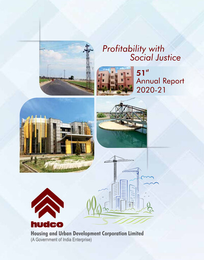 Thumbnail Hudco Annual Report 2020-2021
