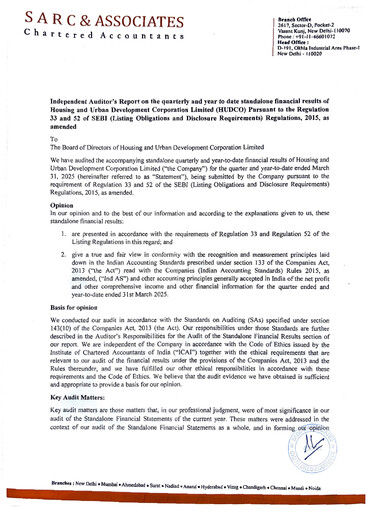 Thumbnail Hudco Financial Statement 2024-2025