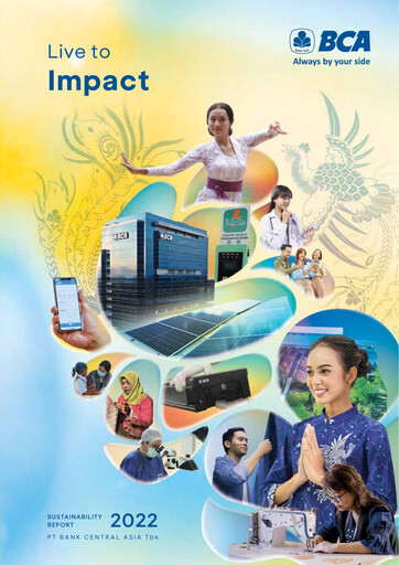 Thumbnail Bank Central Asia
 Sustainability Report 2022