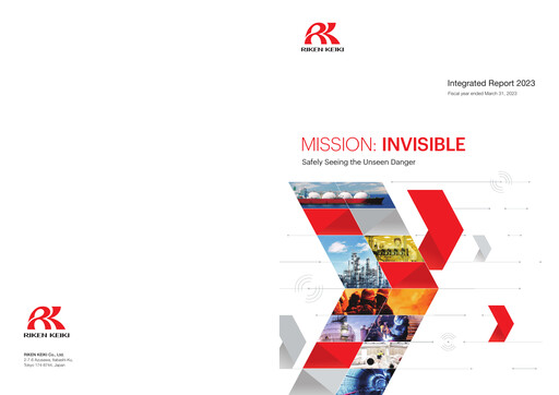 Thumbnail Riken Keiki Annual Report fy2023