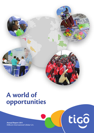 Miniature Millicom Rapport annuel 2011