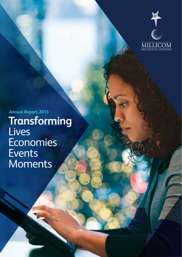 Miniature Millicom Rapport annuel 2013