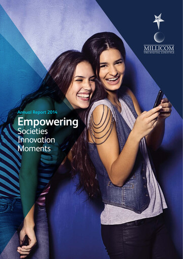 Miniature Millicom Rapport annuel 2014
