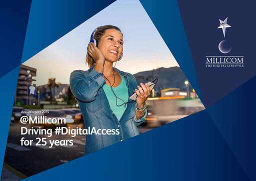 Miniature Millicom Rapport annuel 2015