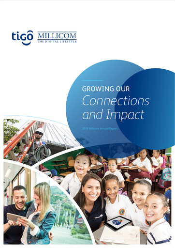 Miniature Millicom Rapport annuel 2019