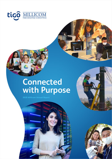 Miniature Millicom Rapport annuel 2020